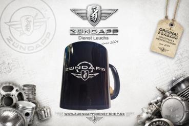 Preview: ZÜNDAPP Tasse – Schwarz Edles Design mit dem ikonischen Zündapp Emblem auf beiden Seiten